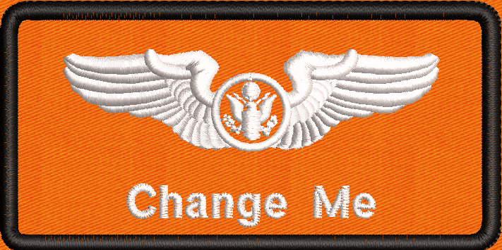 Flight Suit Name Patches